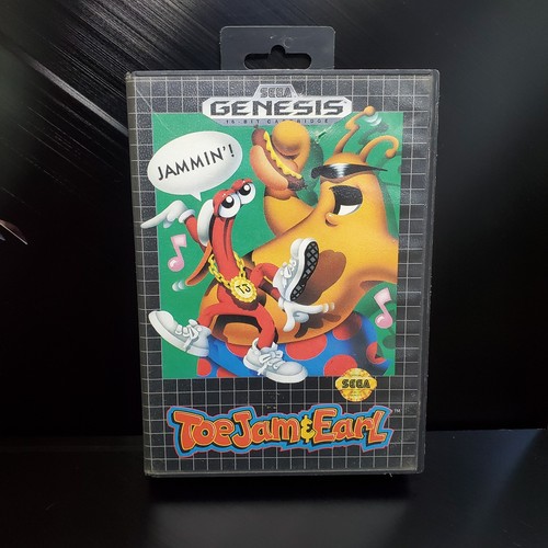 ToeJam & Earl (1992) Mega Drive box