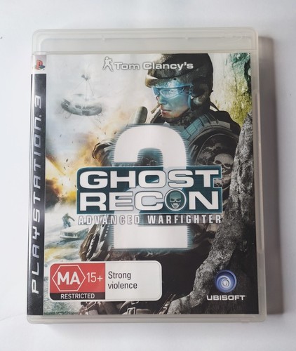 Tom Clancy's Ghost Recon Advanced Warfighter 2 (2007) PlayStation 3 box