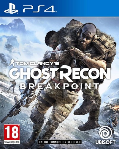 Tom Clancy's Ghost Recon Breakpoint (2019) PlayStation 4 box