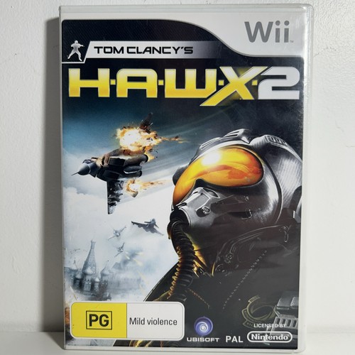 Tom Clancy's H.A.W.X 2 (2010) Wii box