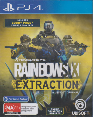 Tom Clancy's Rainbow Six Extraction (2022) PlayStation 4 box