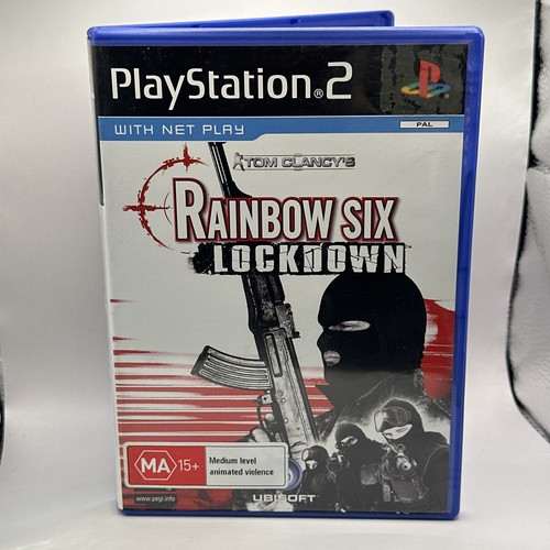 Tom Clancy's Rainbow Six: Lockdown (2005) GameCube box