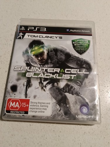 Tom Clancy's Splinter Cell: Blacklist (2013) PlayStation 3 box