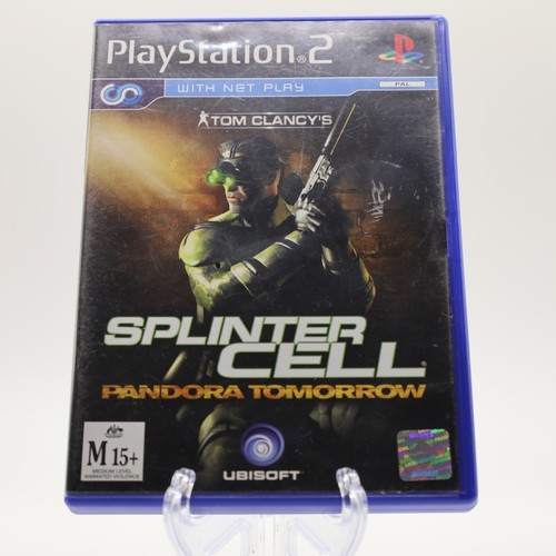 Tom Clancy's Splinter Cell: Pandora Tomorrow (2004) PlayStation 2 box