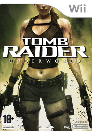 Tomb Raider: Underworld (2008) Nintendo DS box