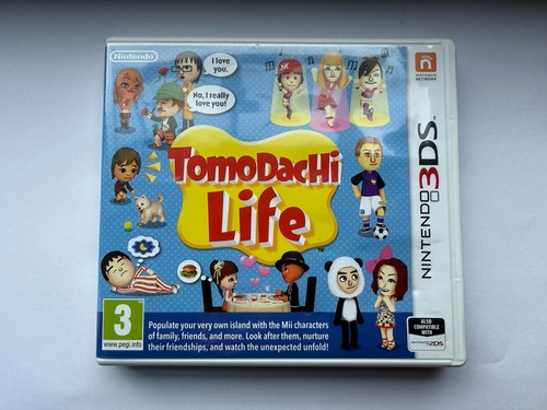 Tomodachi Life (2013) Nintendo 3DS box