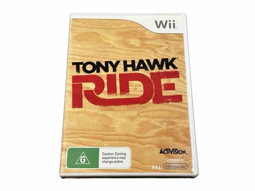 Tony Hawk: Ride (2009) Wii box