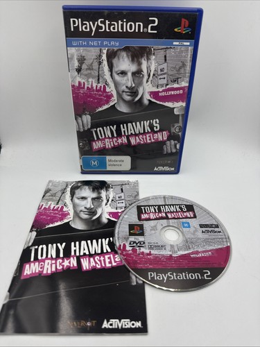 Tony Hawk's American Wasteland (2005) GameCube box
