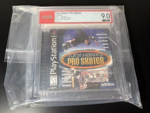 Tony Hawk's Pro Skater (1999) PlayStation box
