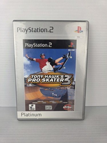 Tony Hawk's Pro Skater 3 (2001) PlayStation 2 box