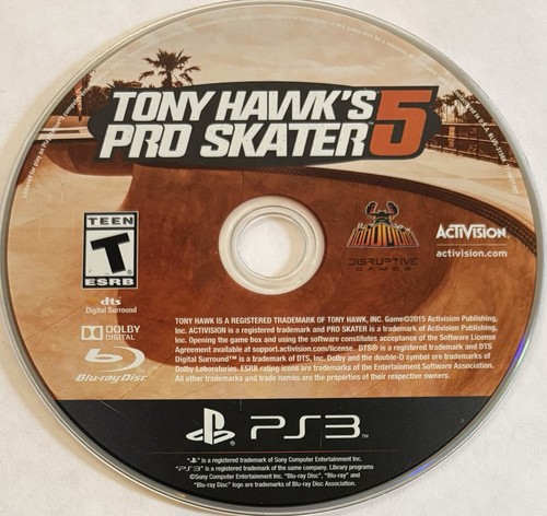 Tony Hawk's Pro Skater 5 (2015) Xbox One box