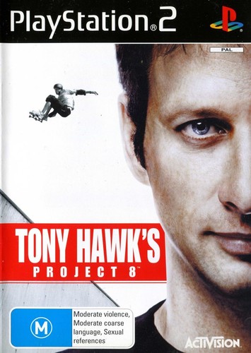 Tony Hawk's Project 8 (2006) PlayStation 2 box