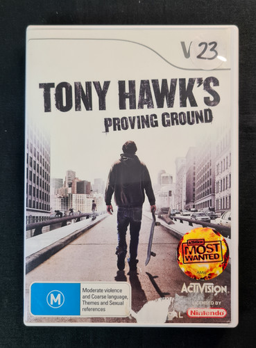 Tony Hawk's Proving Ground (2007) Wii box