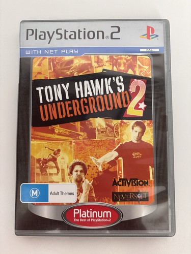 Tony Hawk's Underground 2 (2004) GameCube box