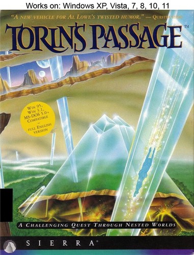Torin's Passage (1995) Mac box