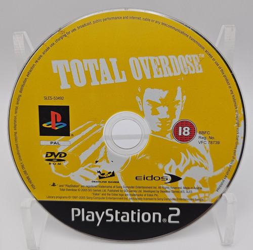 Total Overdose (2005) Xbox box