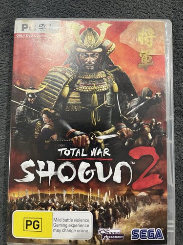 Total War: Shogun 2 (2011) Mac box