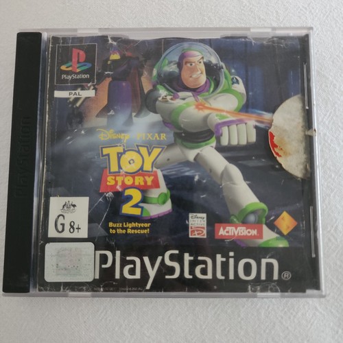 Toy Story 2: Buzz Lightyear to the Rescue (1999) Nintendo 64 box