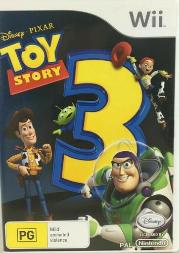 Toy Story 3 (2010) Wii box