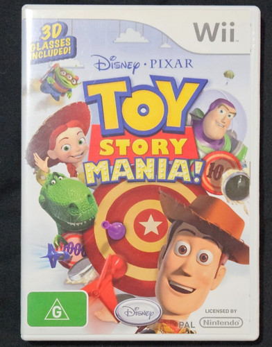 Toy Story Mania! (2009) Wii box