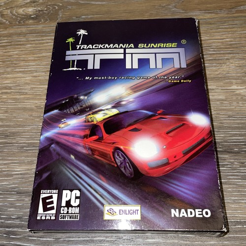 TrackMania Sunrise (2005) Windows box