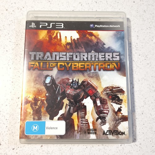 Transformers: Fall of Cybertron (2012) PlayStation 3 box