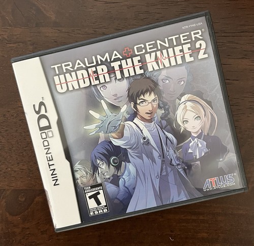 Trauma Center: Under the Knife 2 (2008) Nintendo DS box