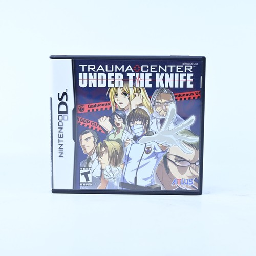 Trauma Center: Under the Knife (2005) Nintendo DS box