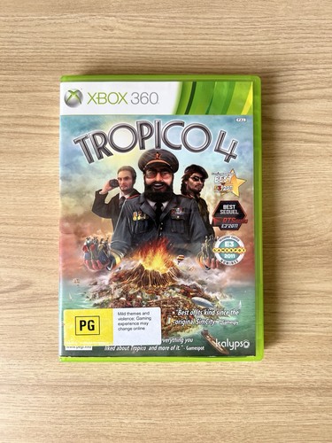 Tropico 4 (2011) Xbox 360 box