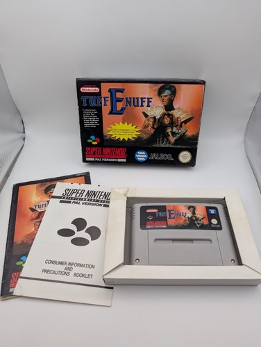 Tuff E Nuff (1993) SNES box