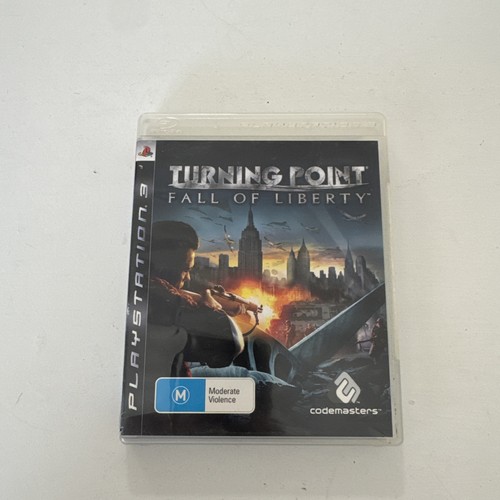 Turning Point: Fall of Liberty (2008) PlayStation 3 box
