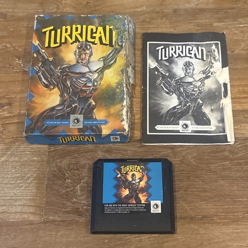 Turrican (1990) TurboGrafx-16 / PC Engine box