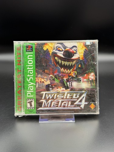 Twisted Metal 4 (1999) PlayStation box