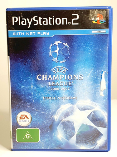 UEFA Champions League 2006-2007 (2007) PlayStation 2 box