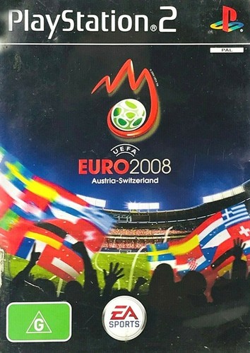 UEFA Euro 2008 (2008) PlayStation 2 box