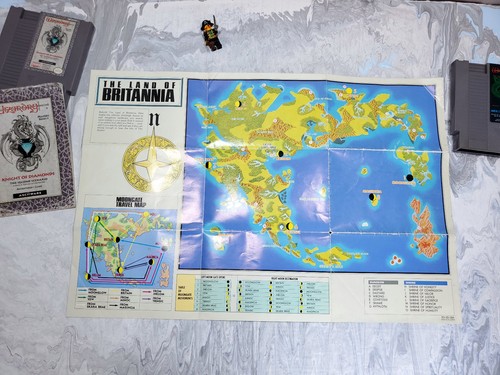 Ultima IV: Quest of the Avatar (1985) Master System box