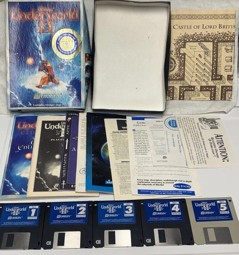 Ultima Underworld II: Labyrinth of Worlds (1995) Windows box