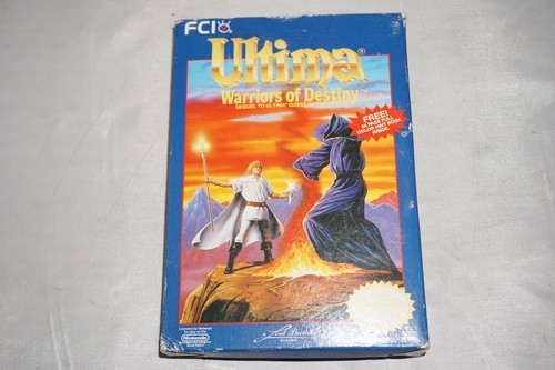 Ultima V: Warriors of Destiny (1988) NES box