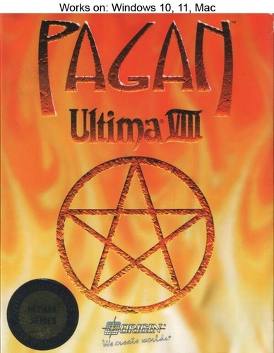 Ultima VIII: Pagan (1994) Mac box