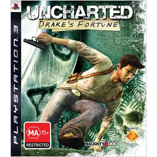 Uncharted: Drake's Fortune (2007) PlayStation 3 box