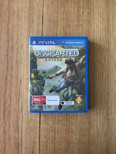 Uncharted: Golden Abyss (2011) PlayStation Vita box