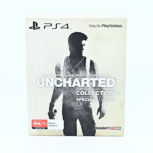 Uncharted: The Nathan Drake Collection (2015) PlayStation 4 box