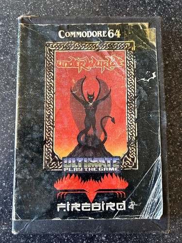 Underwurlde (1984) Commodore 64 box
