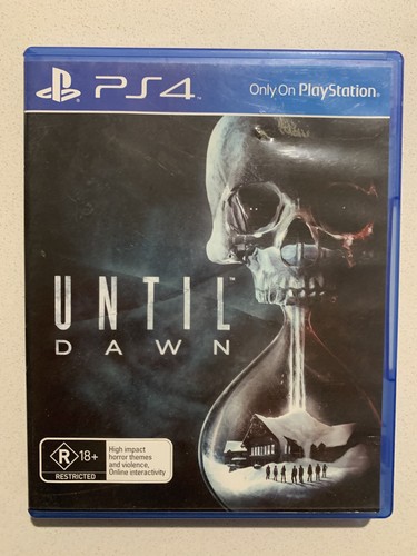 Until Dawn (2015) PlayStation 4 box