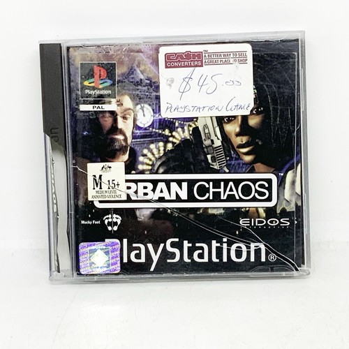 Urban Chaos (1999) Dreamcast box
