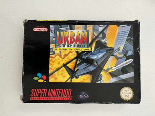 Urban Strike (1994) Game Gear box