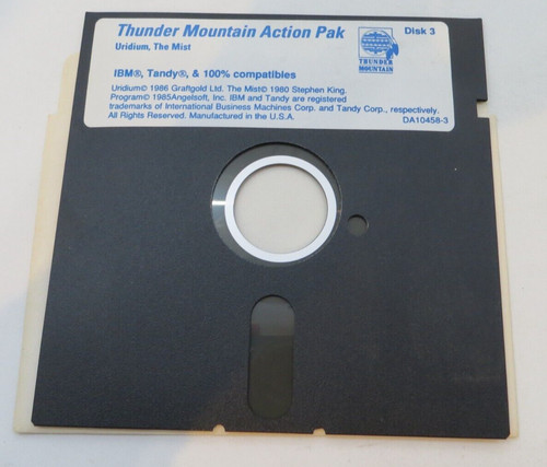 Uridium (1986) DOS box