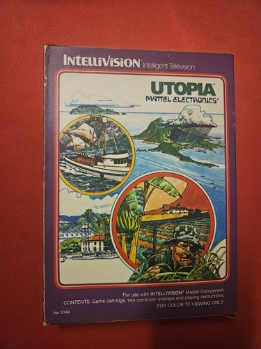 Utopia (1981) Intellivision box