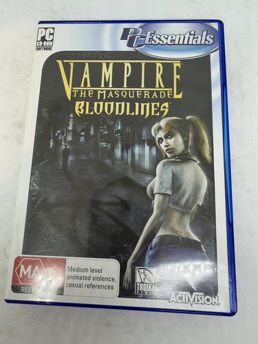 Vampire: The Masquerade – Bloodlines (2004) Windows box
