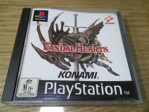 Vandal Hearts (1996) PlayStation box